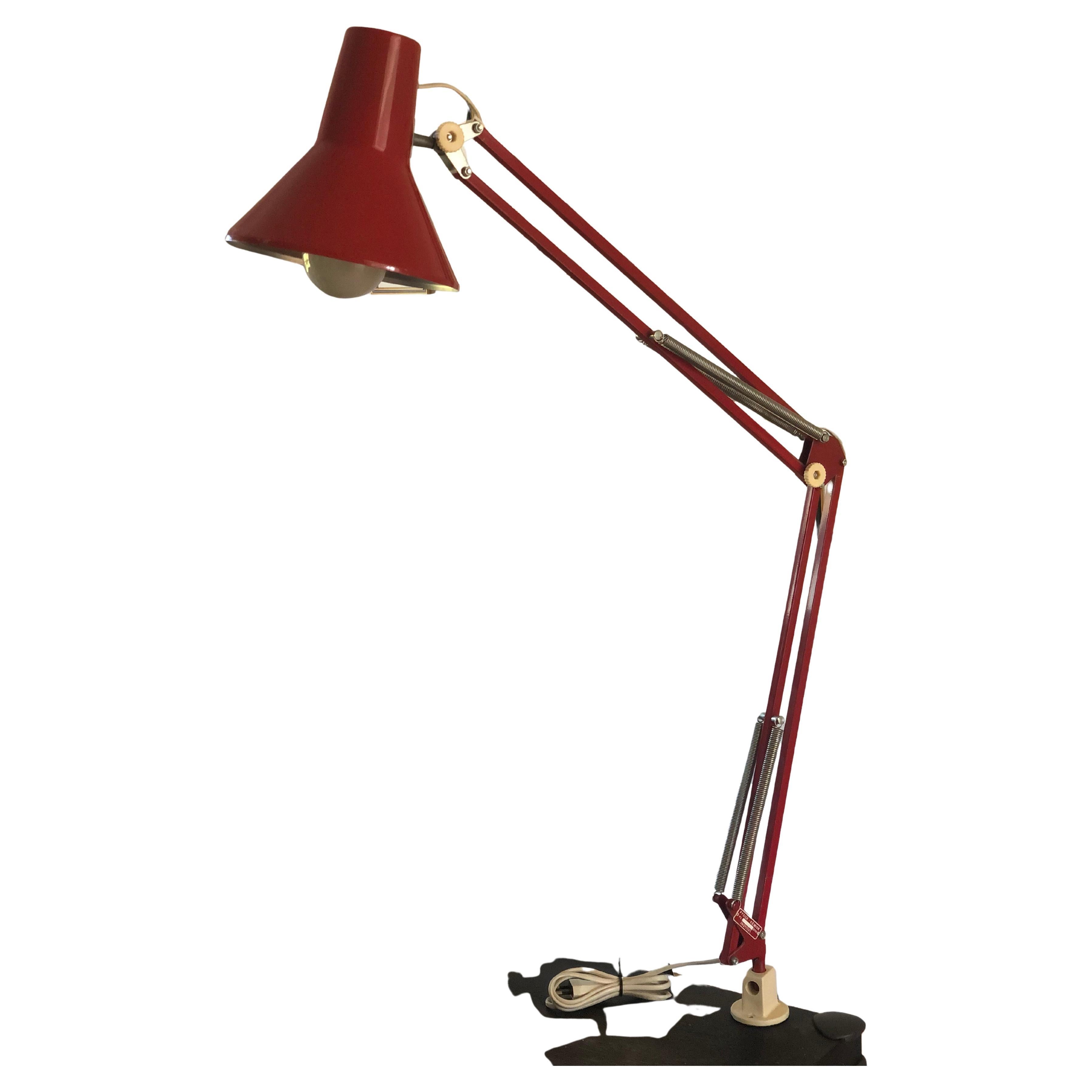Industrial Architect Desk Lamp HCF Denmark 1970s For Sale