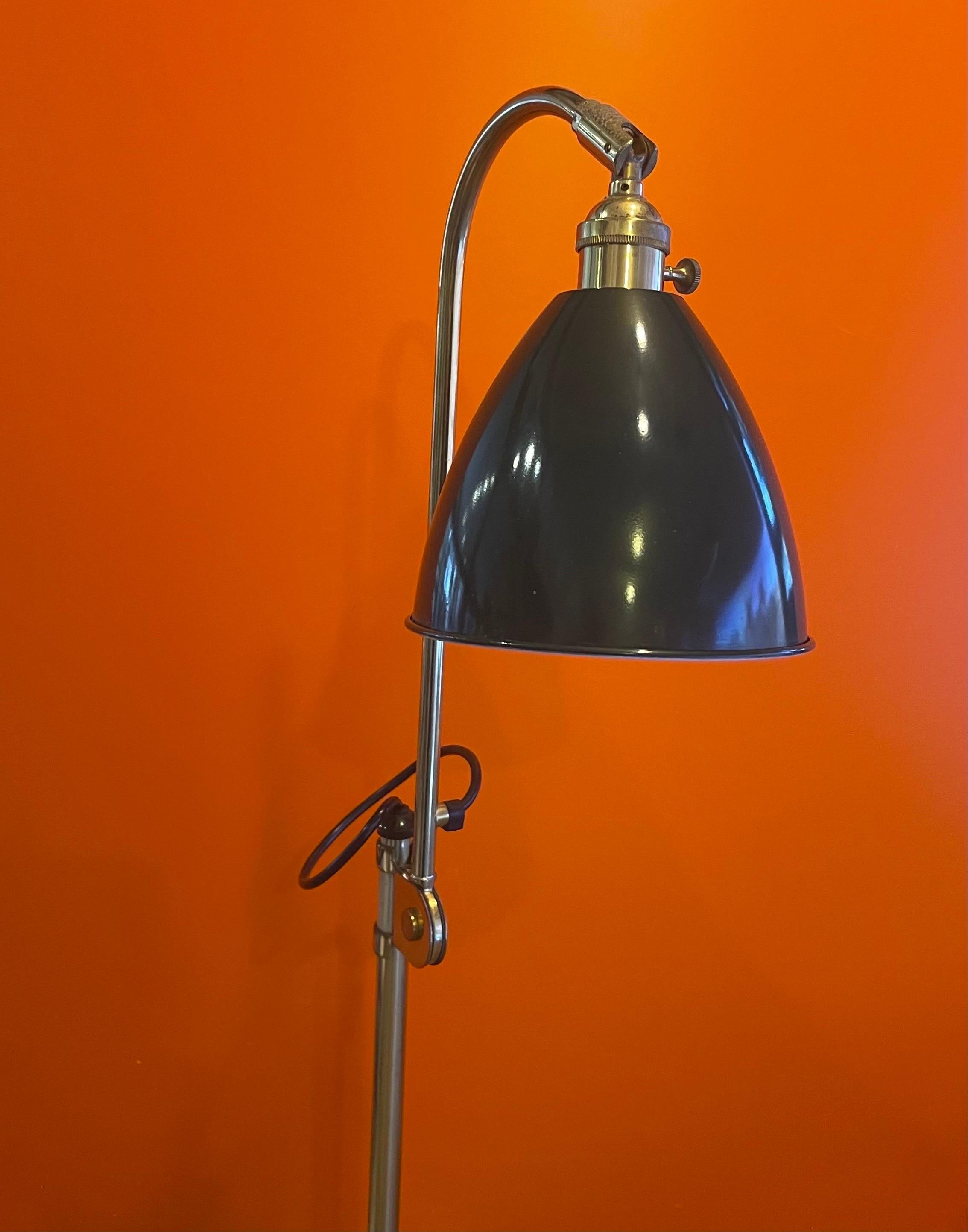 Mid-Century Modern Industrial Architectural Drawing Lamp by Louis Baldinger For Sale