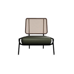 Industrie-Sessel DUV ohne Armlehnen Waldsamt handgefertigt von Murmurio