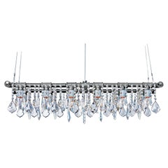 Industrial Banqueting Linear Suspension Chandelier by Michael McHale