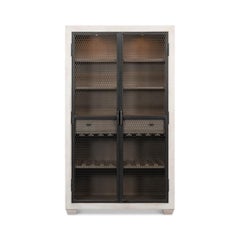 Industrial Bar Cabinet