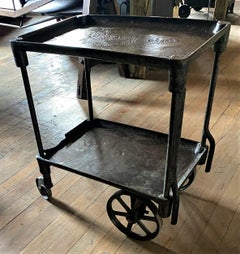 Industrial Bar Cart