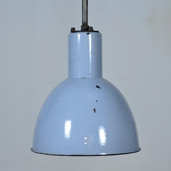 Industrielle Bauhaus-Hängeleuchte, 1950er Jahre