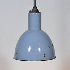 Industrielle Bauhaus-Hängeleuchte, 1950er Jahre