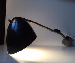 Lampe murale ou de table Bauhaus d'Eric Kirkman Cole, années 1930