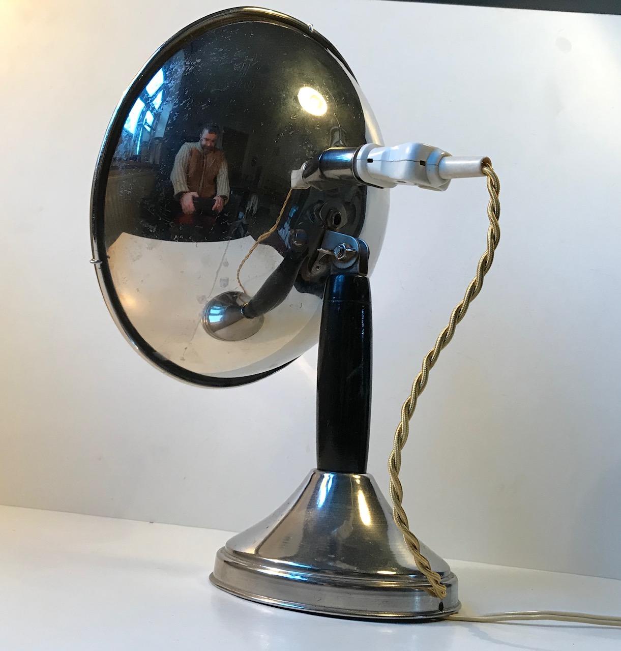 Industrial Bauhaus Wall or Table Lamp, Germany, 1930s 1