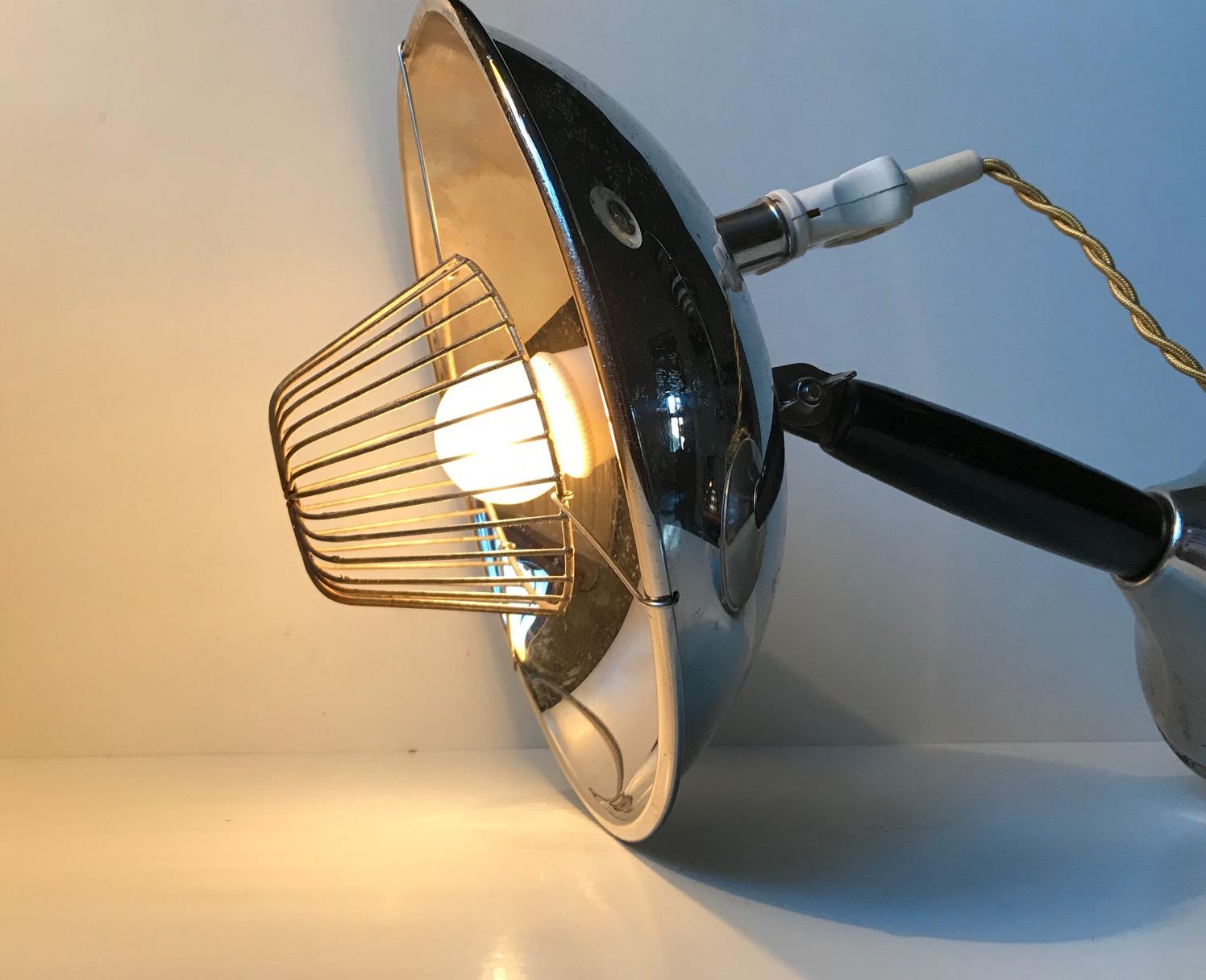 Industrial Bauhaus Wall or Table Lamp, Germany, 1930s For Sale 2