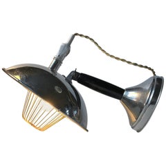 Industrielle Bauhaus-Wand- oder Tischlampe, Deutschland, 1930er Jahre