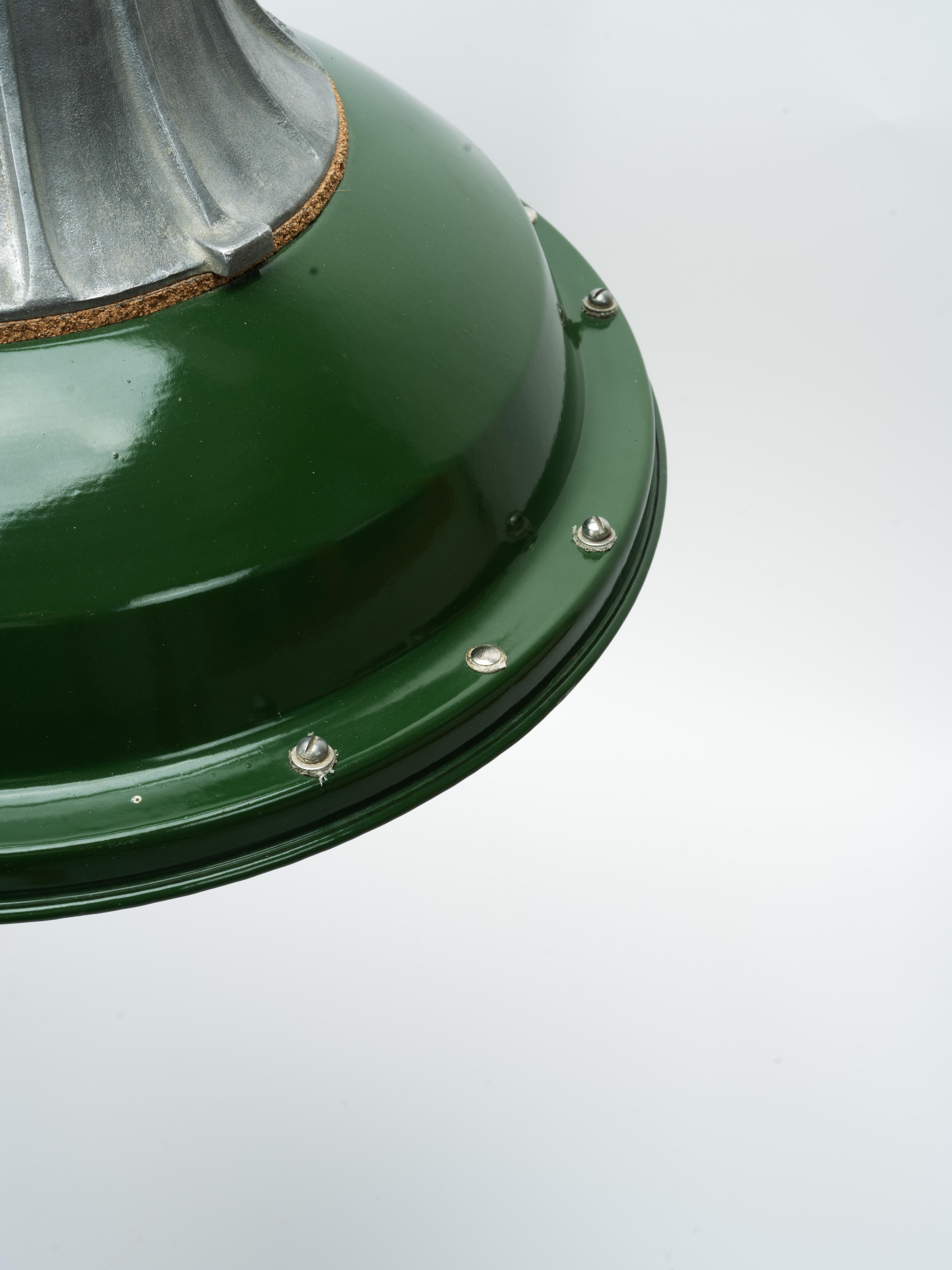 20th Century Industrial Benjamin Explosion Proof Factory Light Fixture