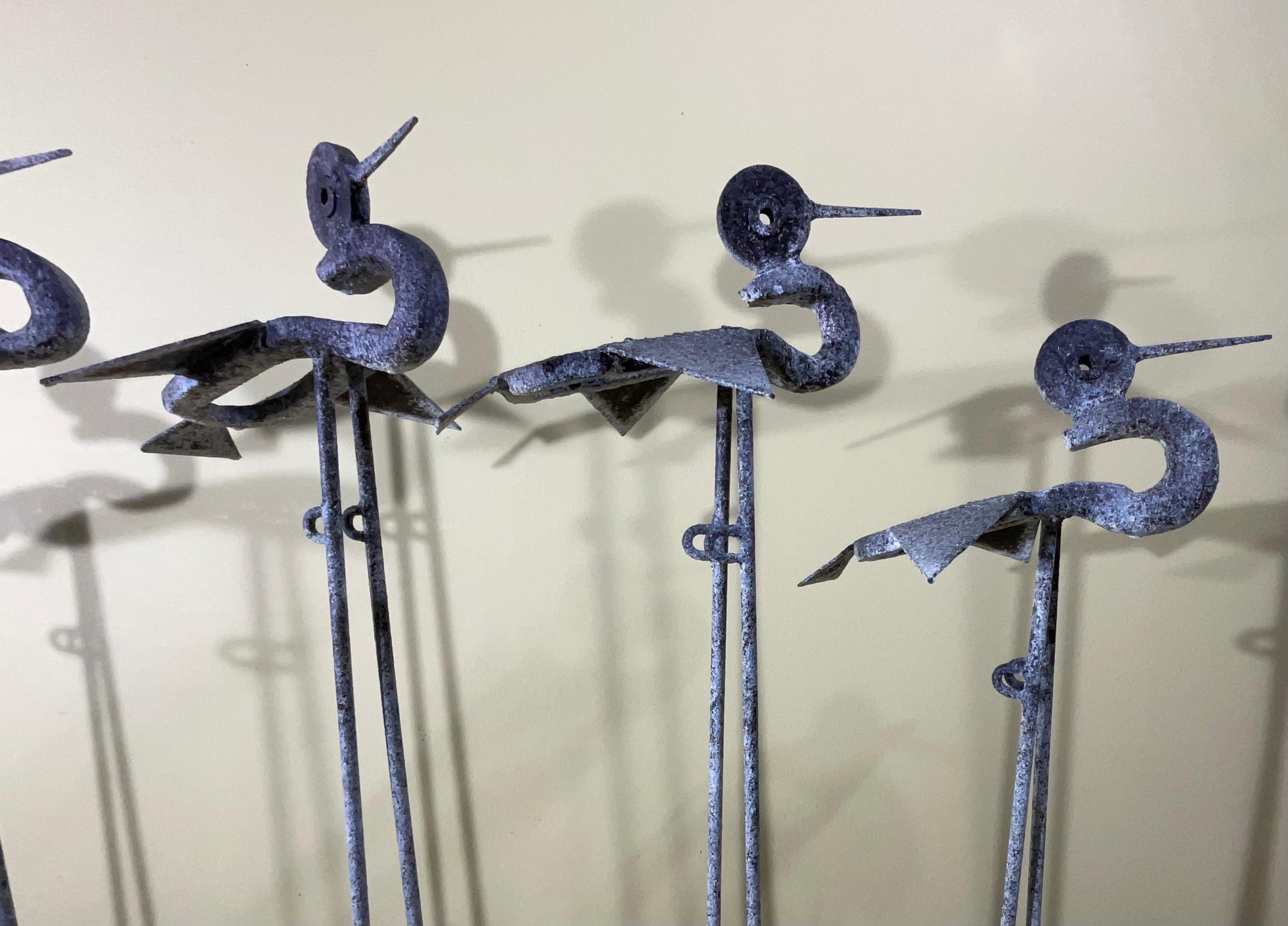20ième siècle Sculpture industrielle d'oiseau en vente