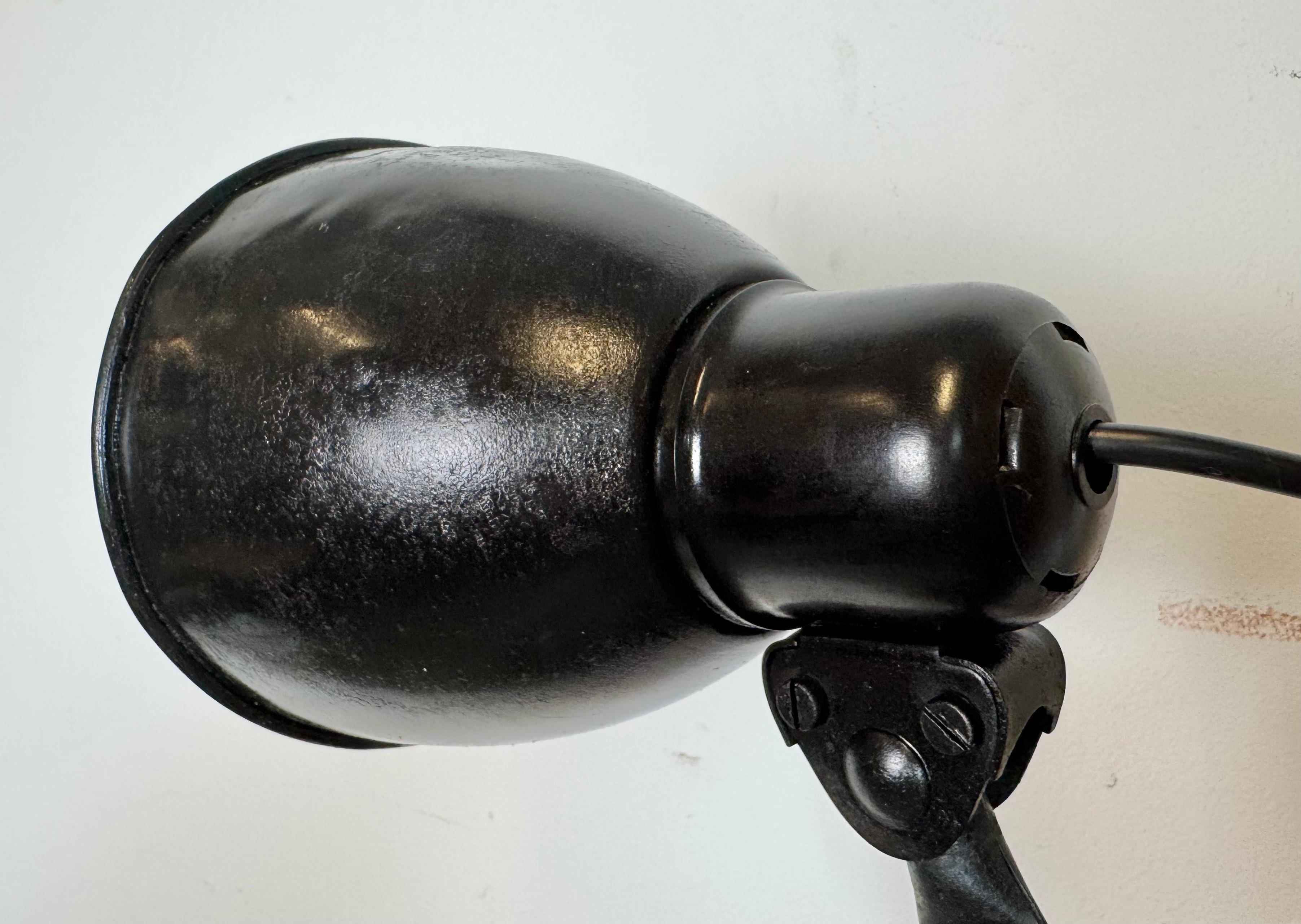 Applique industrielle noire à ciseaux, années 1950 en vente 3
