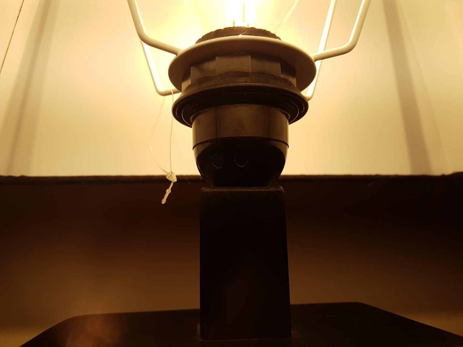 Iron Industrial Black table Lamp Vintage LEITZ LEICA  Film Projector For Sale