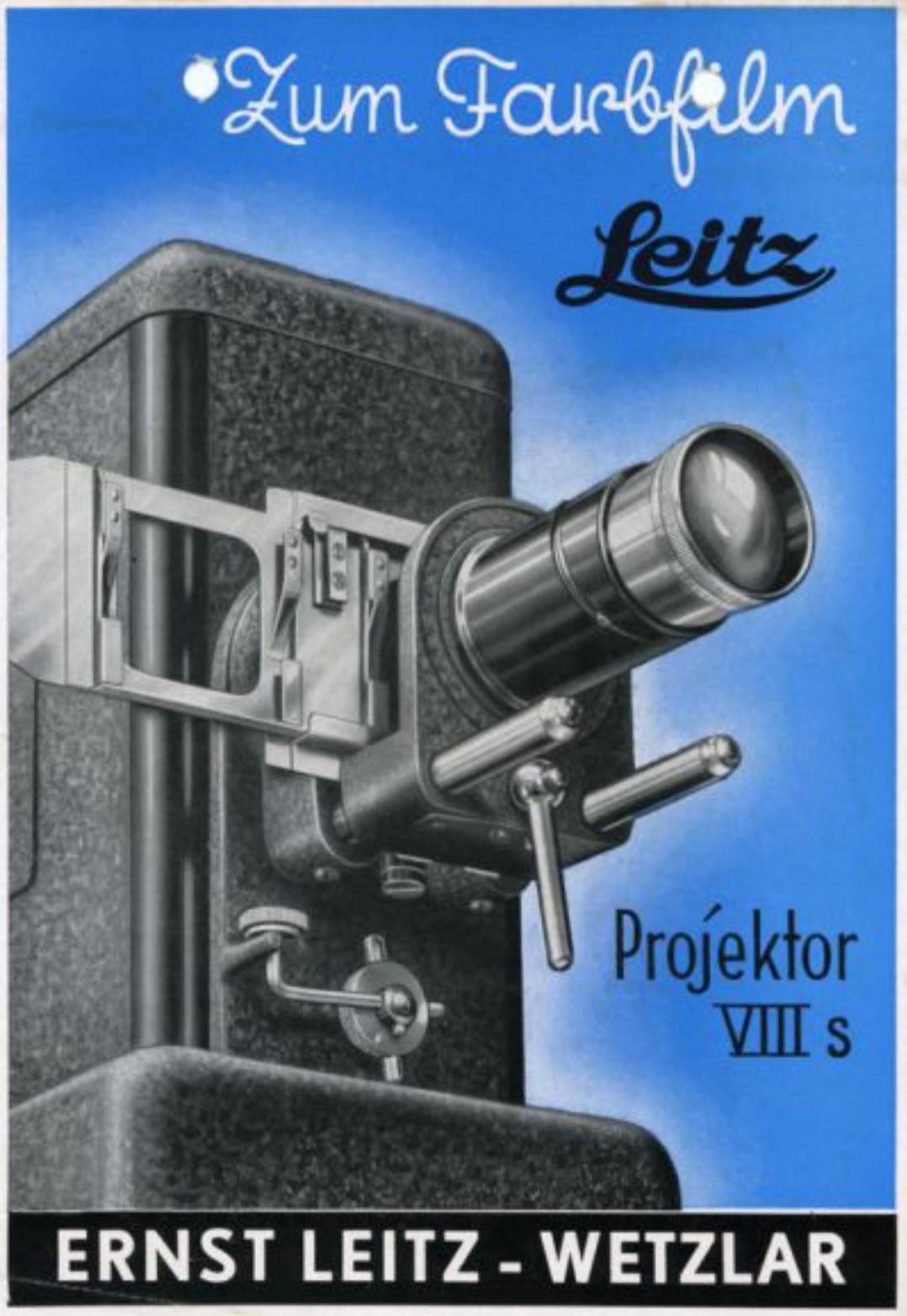 Industrial Black table Lamp Vintage LEITZ LEICA  Film Projector For Sale 1