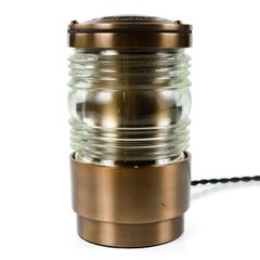 Industrial Bonze Table Lamp by Russell & Stoll Co.