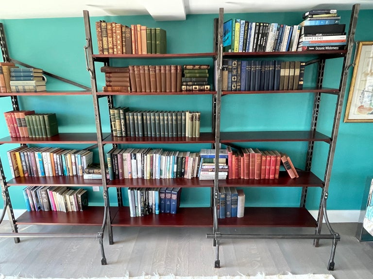 Industrial Book Shelf For Sale at 1stDibs