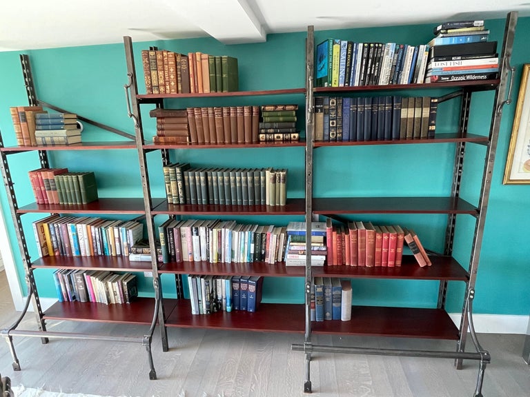 Industrial Book Shelf For Sale at 1stDibs