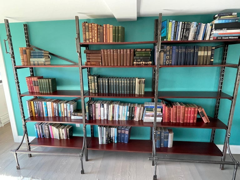 Industrial Book Shelf For Sale at 1stDibs