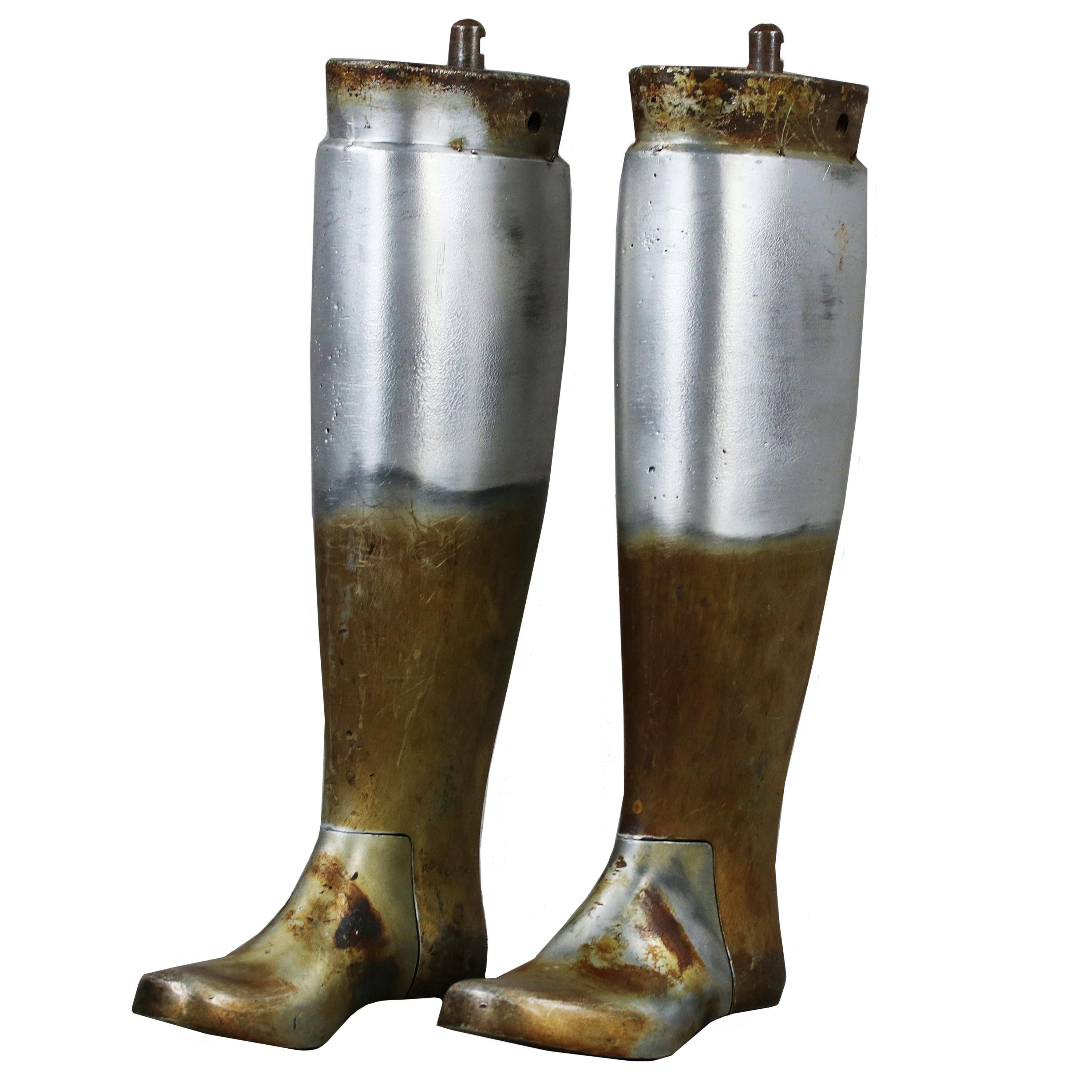 Swedish Industrial Boot Molds Made in Aluminium and Steel for a Factory in Sweden