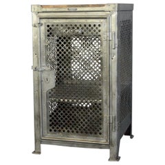 Vintage Industrial Cabinet by Rowac, circa 1910