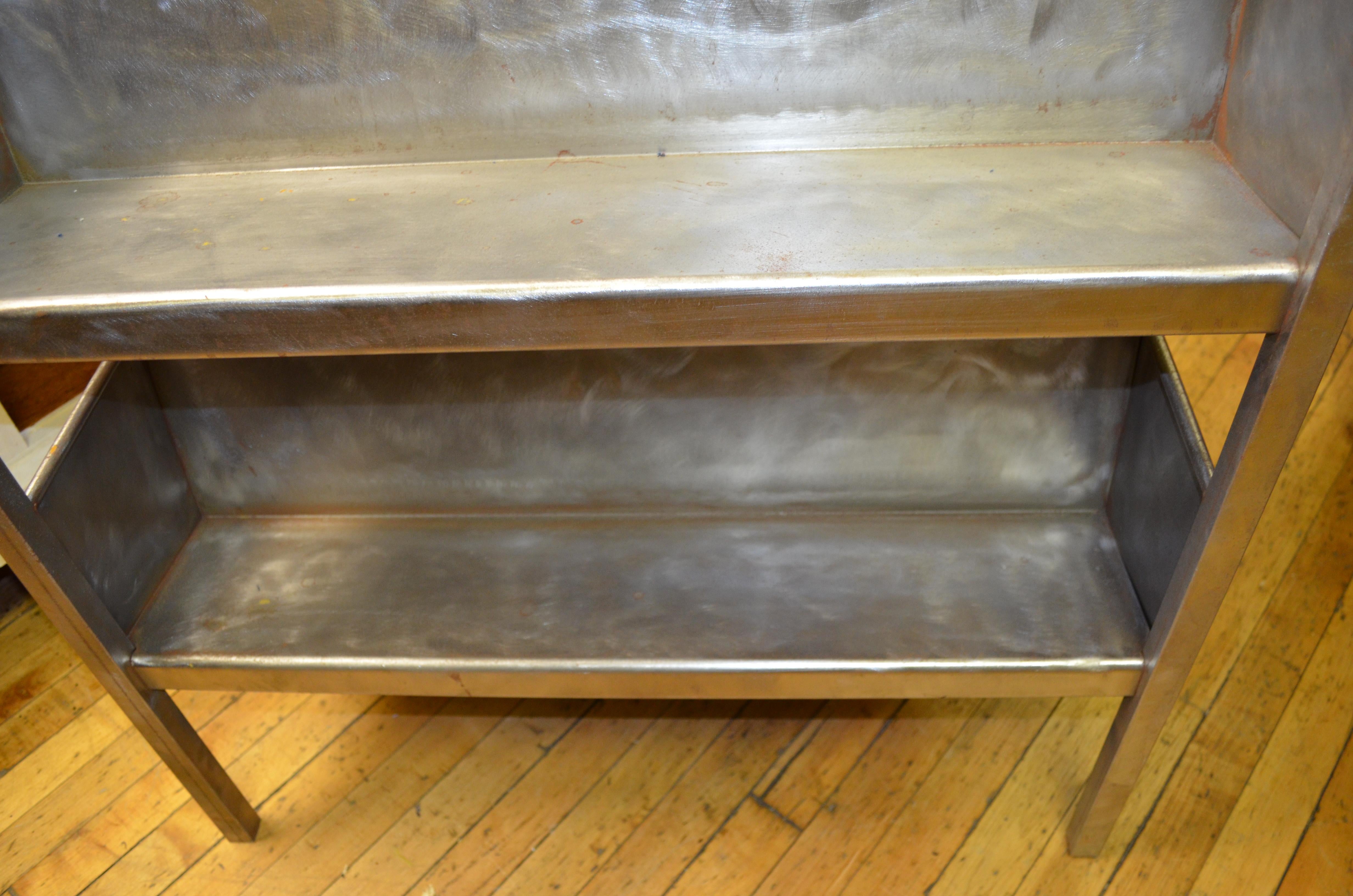 Industrial Cart of Steel with Storage Shelves 5