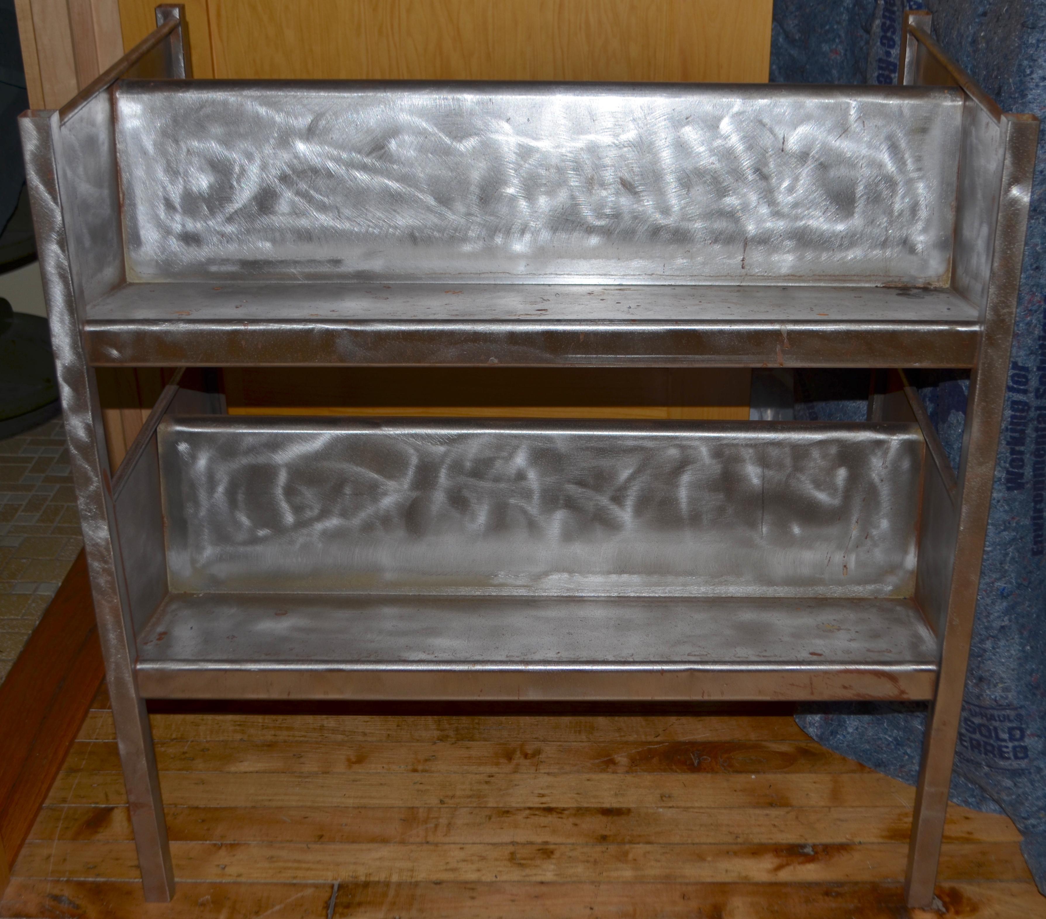 Industrial Cart of Steel with Storage Shelves 7