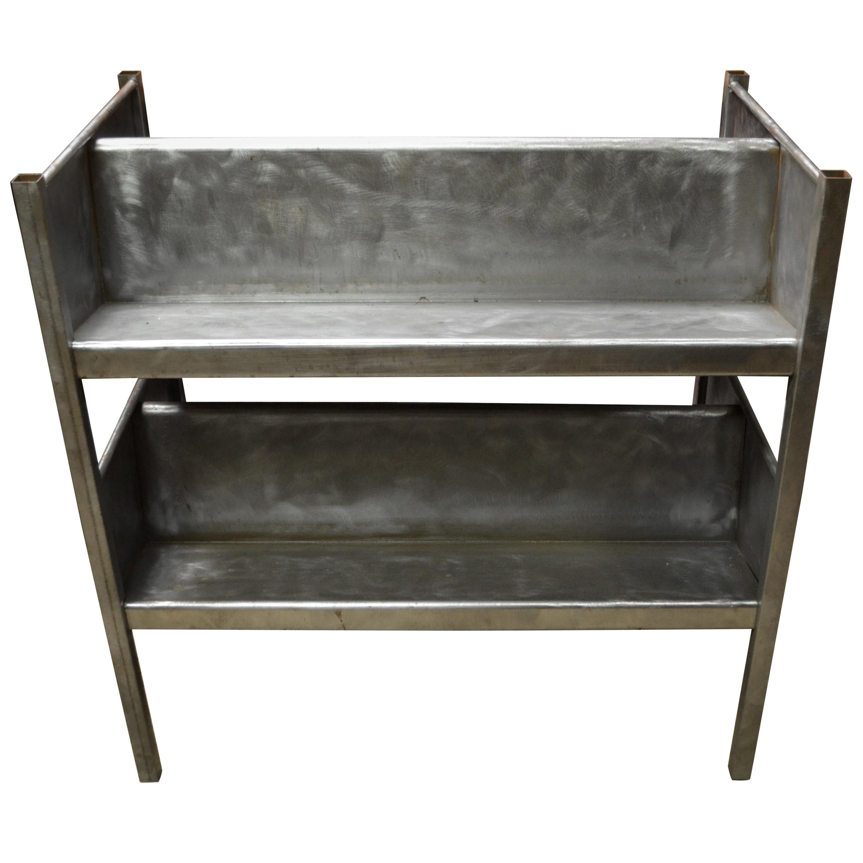 Industrial Cart of Steel with Storage Shelves