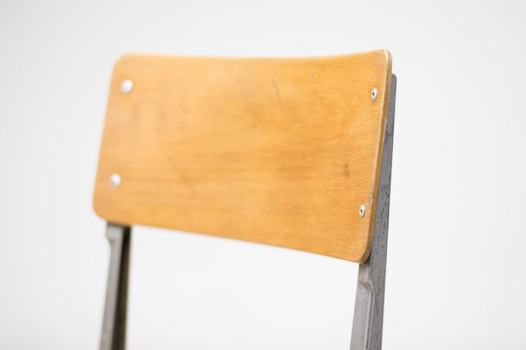 Mid-20th Century Industrial Cast Aluminum Chair by James Leonard