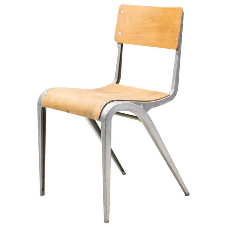 Industrial Cast Aluminum Chair by James Leonard