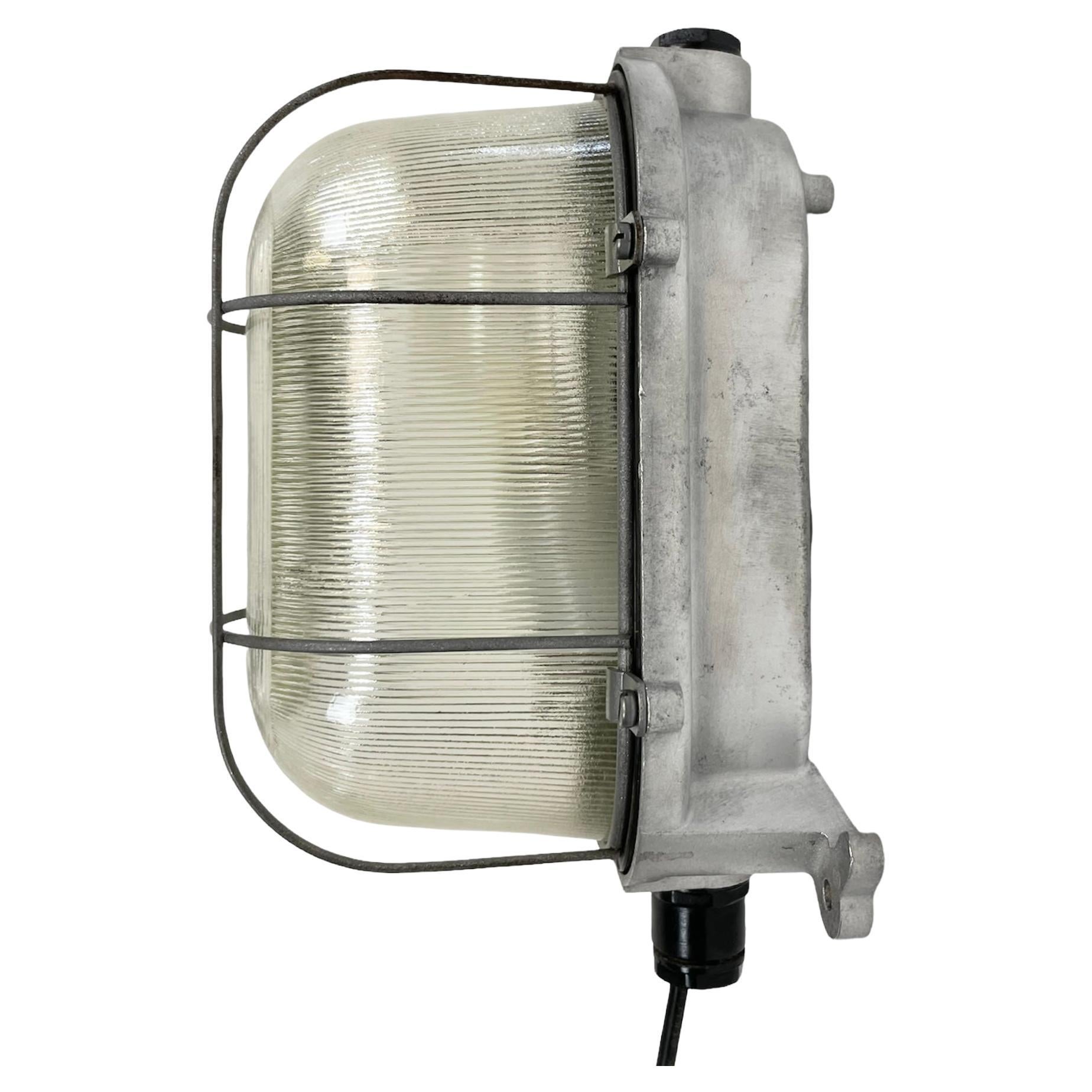 Industrial Cast Aluminium Wall Light, 1970s For Sale