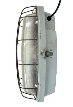 Industrial Cast Aluminium Wall Light from Elektrosvit, 1980s