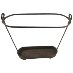 Industrial Cast Iron Cane Umbrella Stand by FISK Ironworks