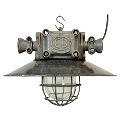 Industrial Cast Iron Explosion Proof Lamp, 1960s