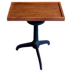 Industrial Cast Iron Optometrist Table by Haag-Streit Liebefeld Bern Switzerland