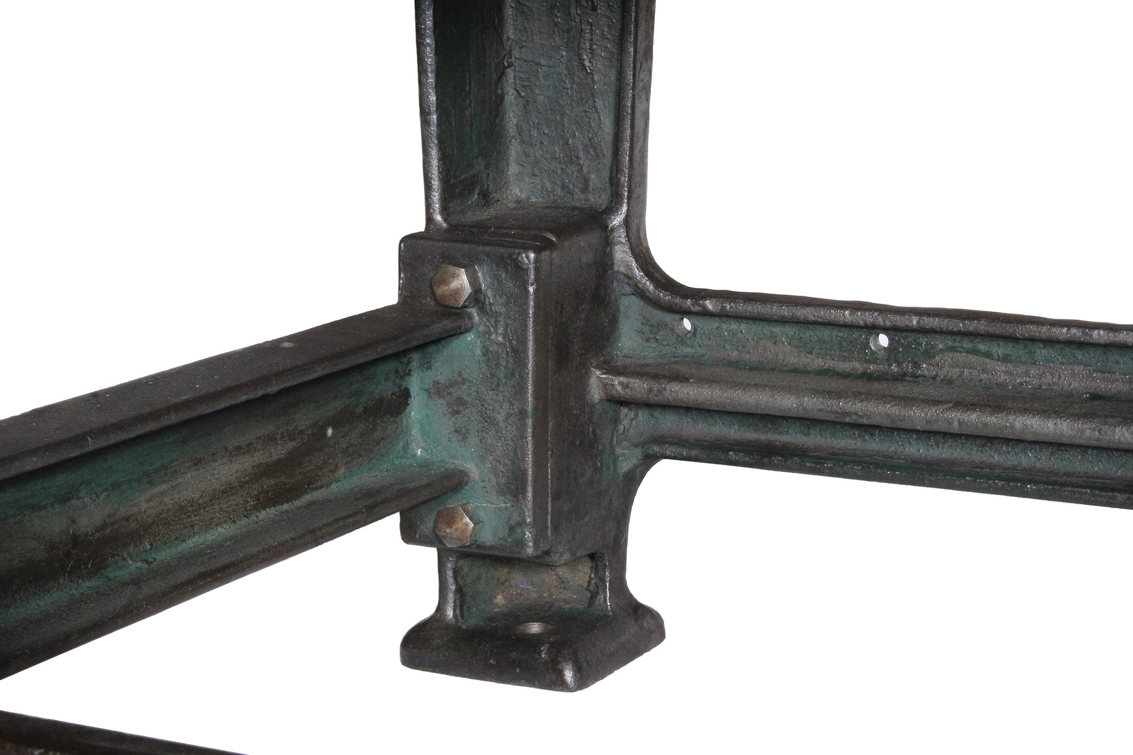 Industrial Cast Iron Table 6