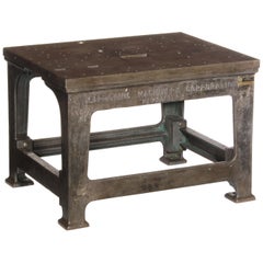 Industrial Cast Iron Table