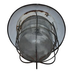 Industrial Ceiling Light Fixture, circa 1930s