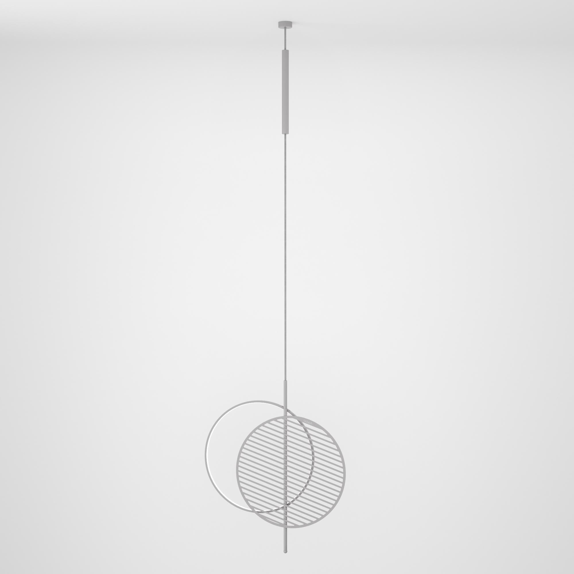 Industrial Chandelier Light, Danish Modern Pendant Lamp For Sale 6