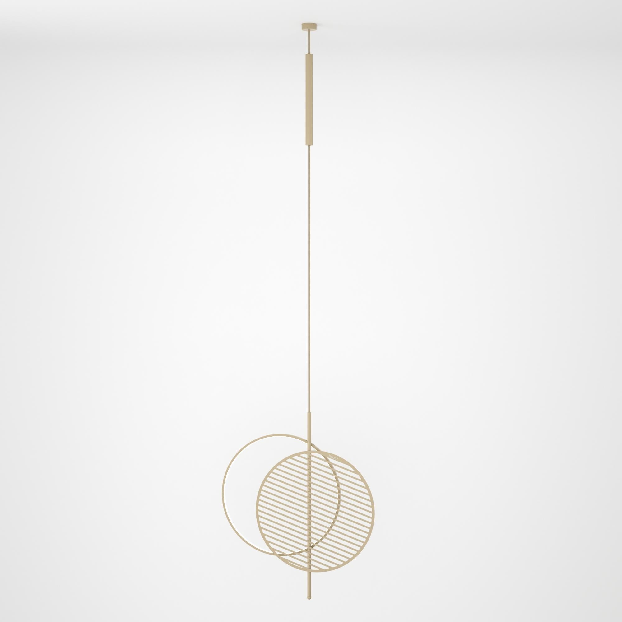Contemporary Industrial Chandelier Light, Danish Modern Pendant Lamp For Sale