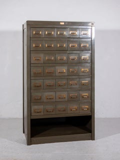 Industrial Chest of Drawers, 1940s by Acior Maison Desoer Liège, Belgium