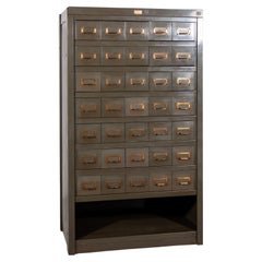 Used Industrial Chest of Drawers, 1940s by Acior Maison Desoer Liège, Belgium