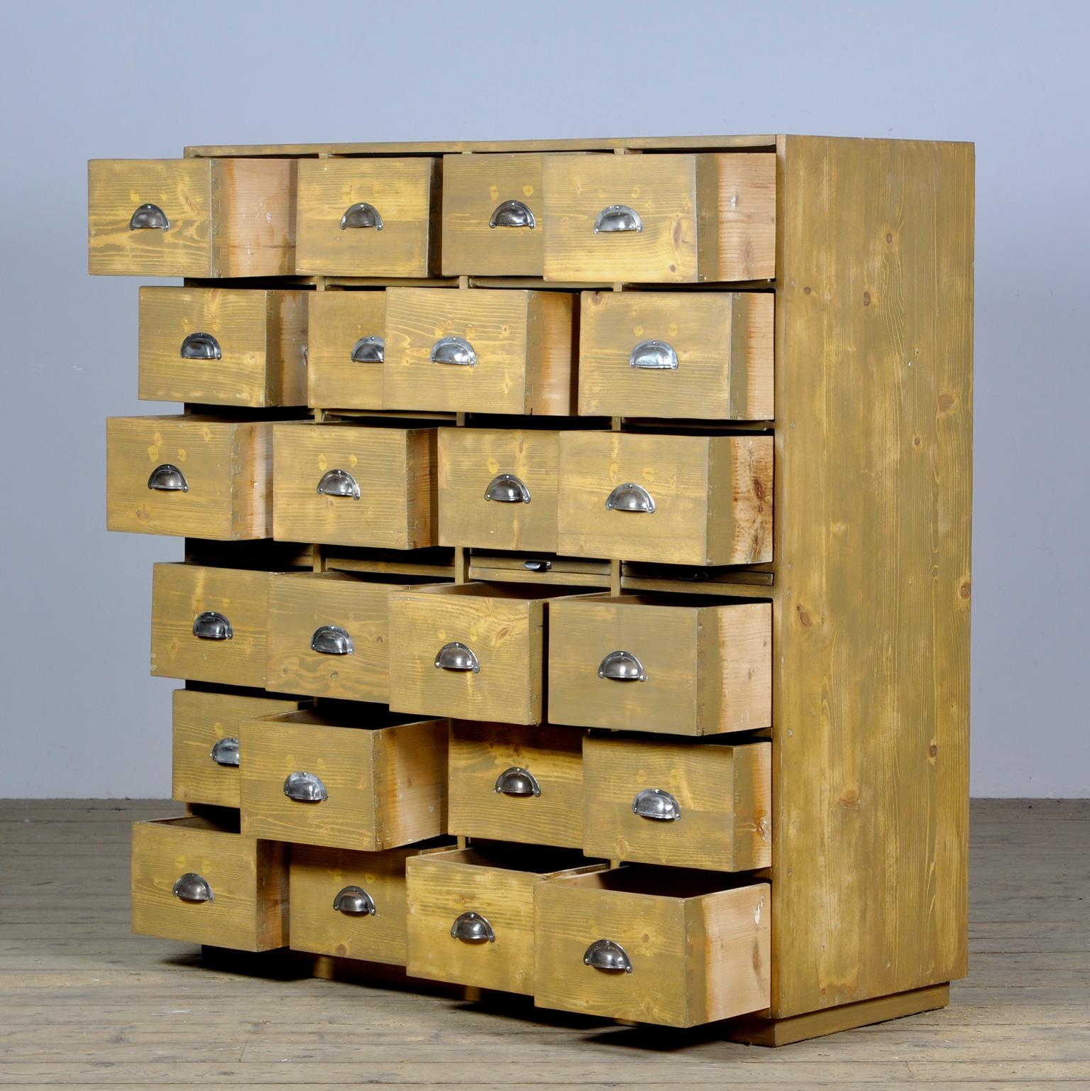 Mid-20th Century Industrial Chest of Drawers, 1940's For Sale