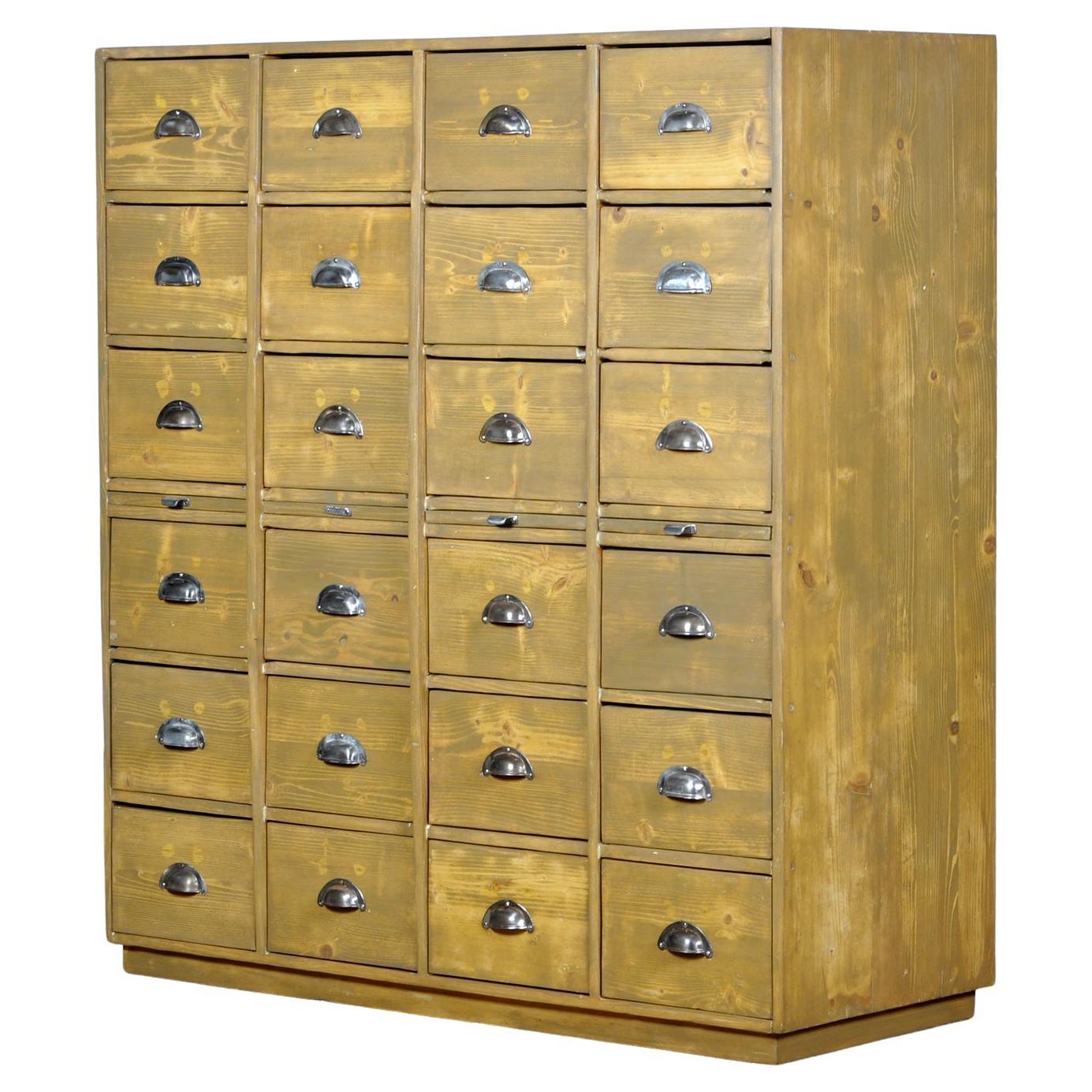 Industrial Chest of Drawers, 1940's For Sale