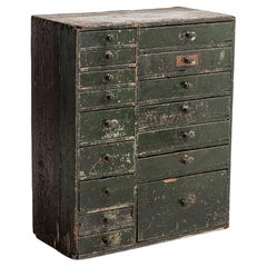 Industrial Chest of Drawers, England Circa 1930