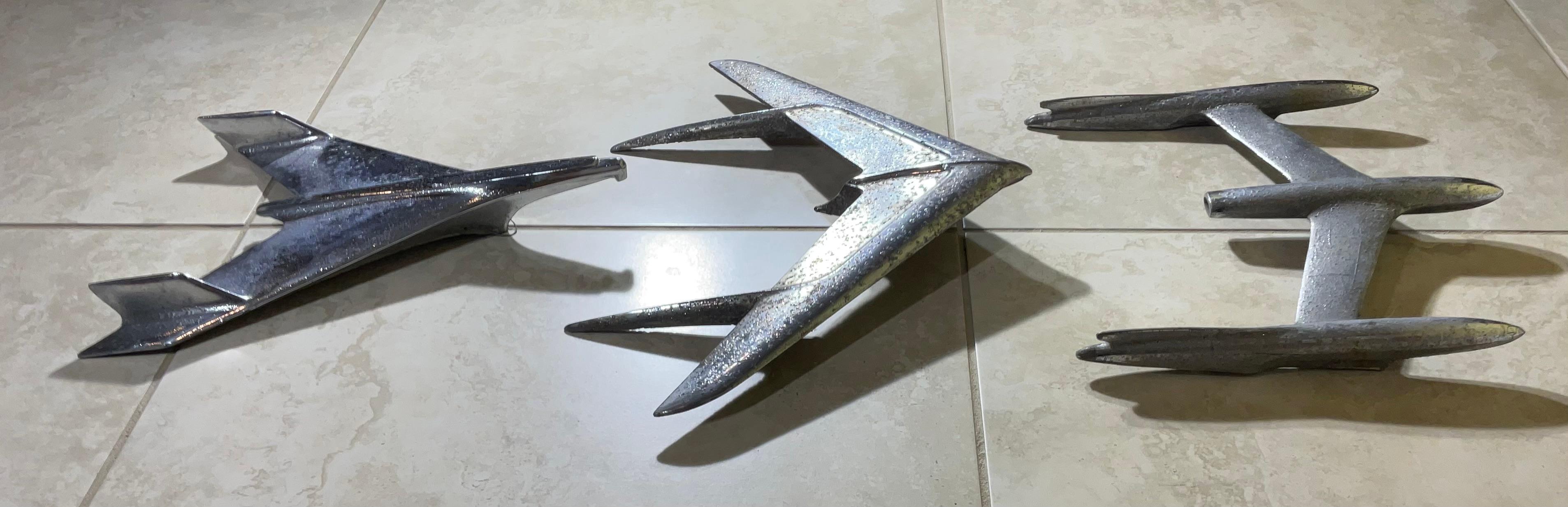 Metal Industrial Chic Wall Art - American Car Hood Ornaments Wall Hanging Sculpture For Sale