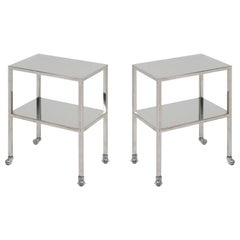 Vintage Philippe Starck Chrome Trolley 