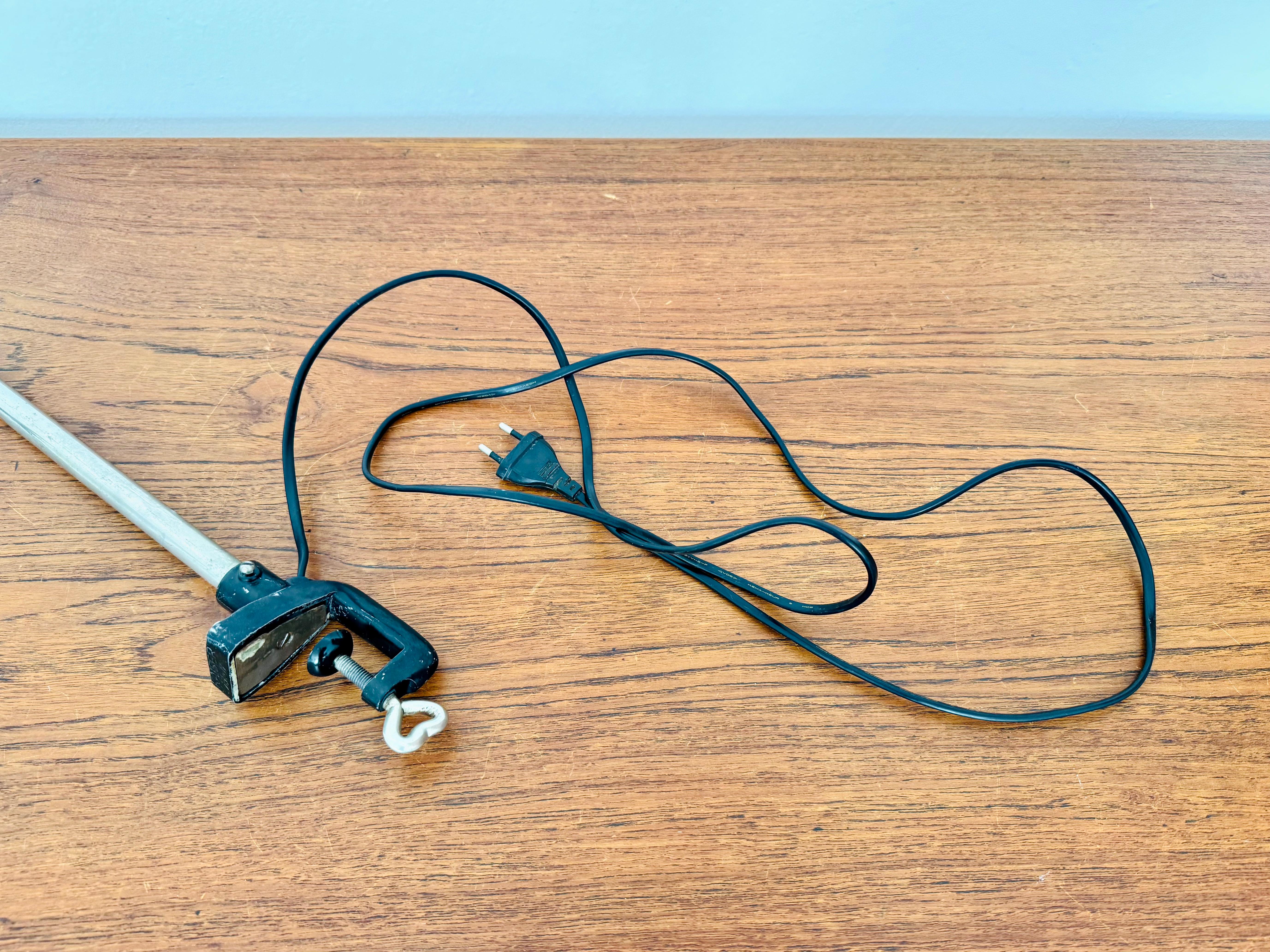 Industrial Clamp Lamp by Christian Dell for Kaiser Idell For Sale 11