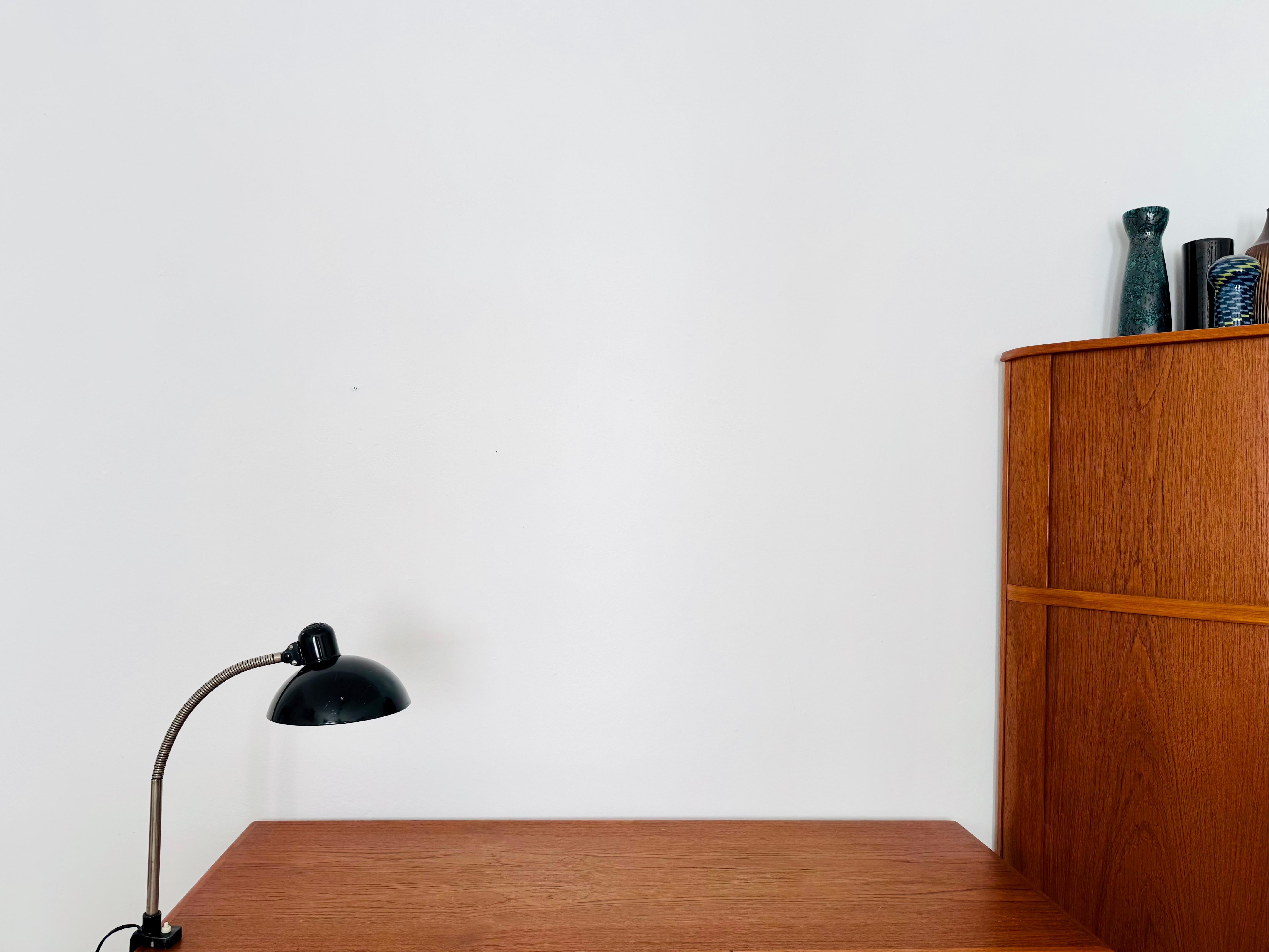 Metal Industrial Clamp Lamp by Christian Dell for Kaiser Idell For Sale