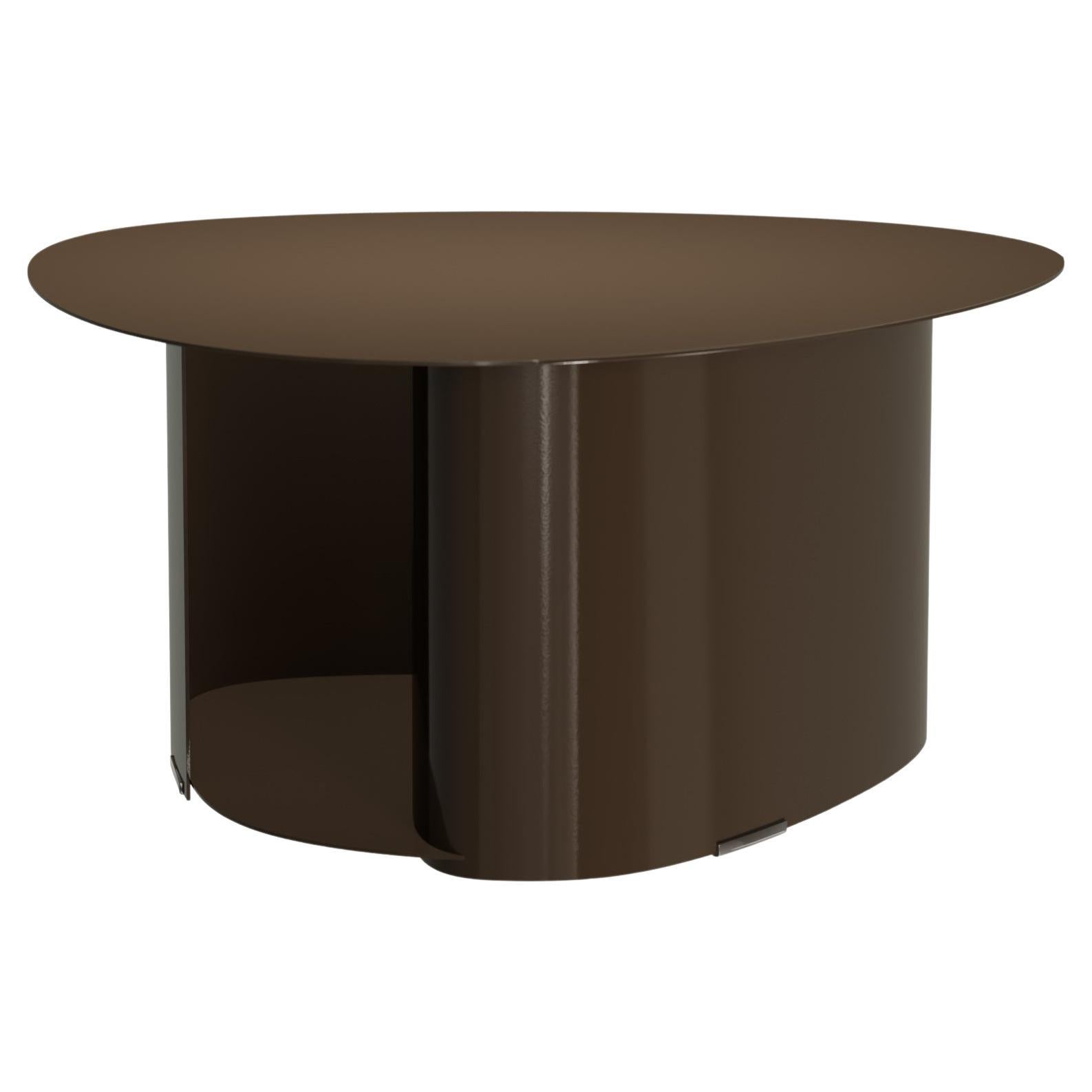 Industrial Cocoa Stons coffee table crafted by Murmurio