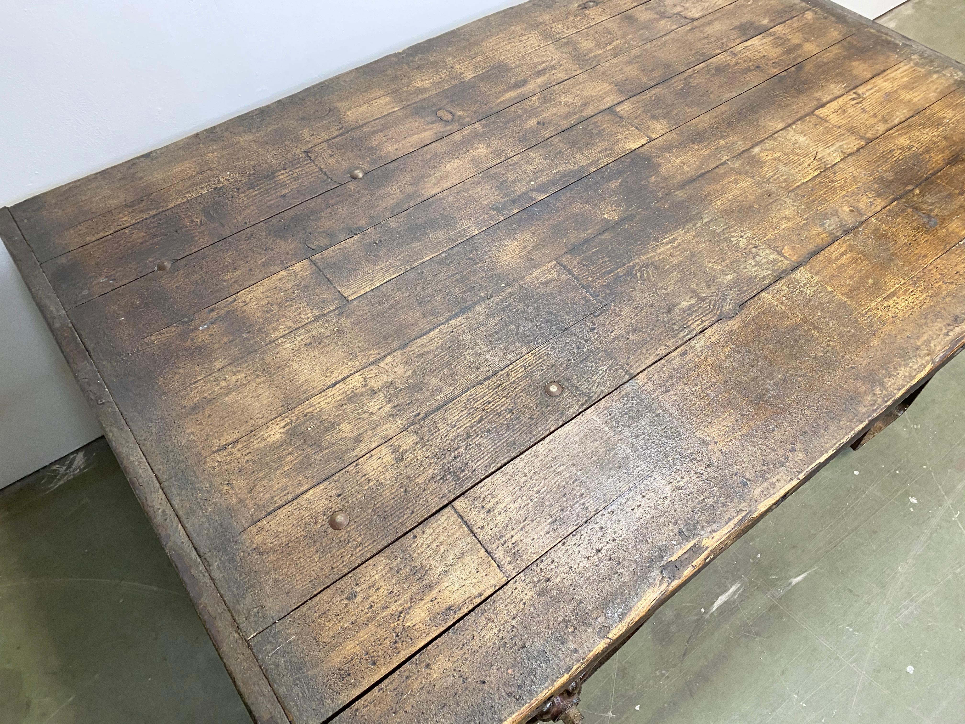Industrial Coffee Table, 1950s For Sale 4