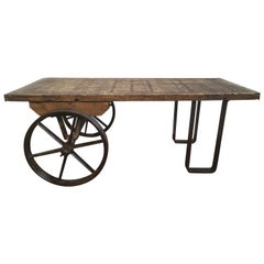 Industrial Coffee Table, 1950s